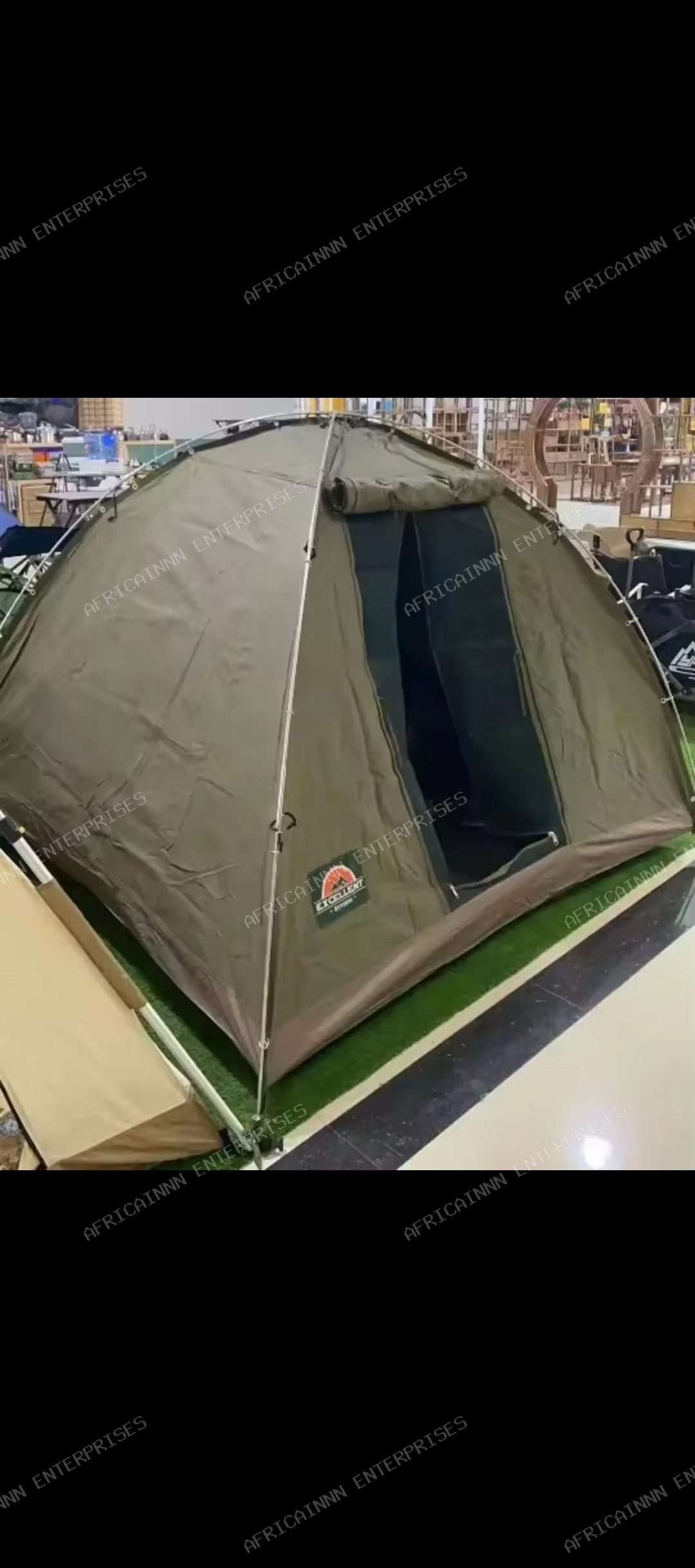 HEAVY DUTY CANVAS CAMPING TENT